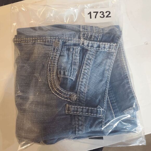 Silver Jeans Womens 25W Blue Suki Surplus Light Wash Denim Capris - Picture 12 of 12